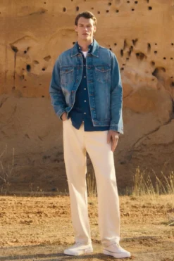 Jeans crudo straight fit