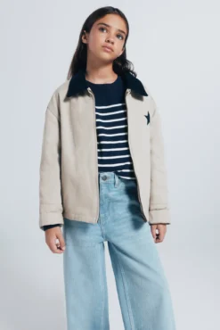 Jeans denim culotte niña