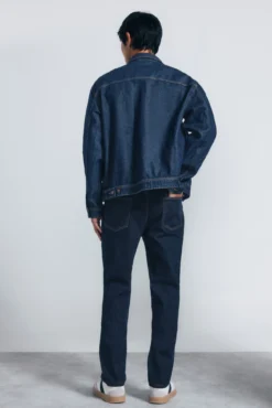 Jeans desencolado slim fit