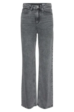 Jeans de tiro alto