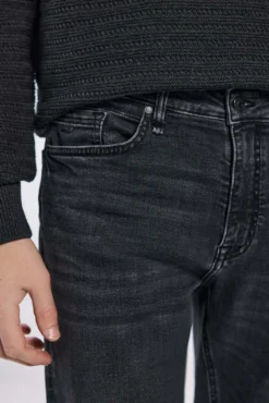 Jeans gris oscuro skinny fit