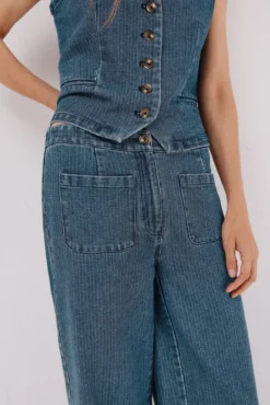 Jeans Marine textura