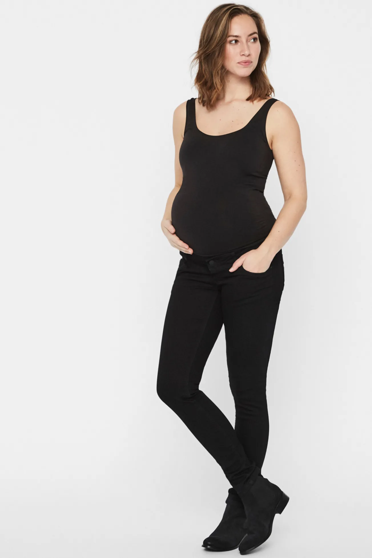 Jeans negro maternity Better Cotton