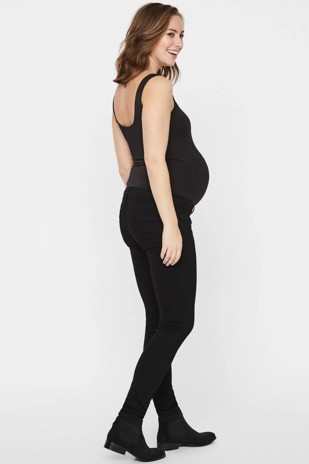 Jeans negro maternity Better Cotton