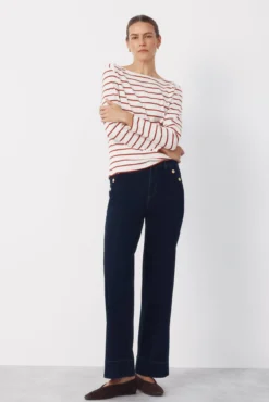 Jeans Palazzo botones