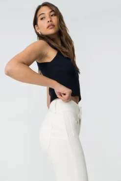 Jeans Skinny cintura alta