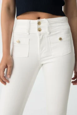 Jeans Skinny cintura alta