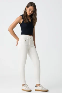 Jeans Skinny cintura alta
