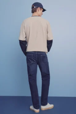 Jeans skinny lavado oscuro