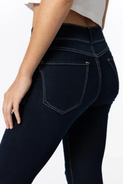 Jeans Skinny Tiro Alto