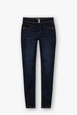 Jeans Skinny Tiro Alto