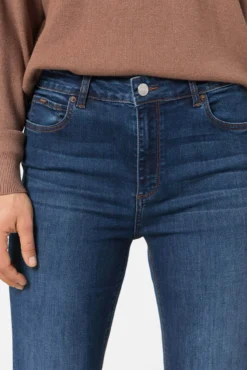 Jeans Skinny Tiro Alto