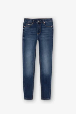 Jeans Skinny Tiro Alto