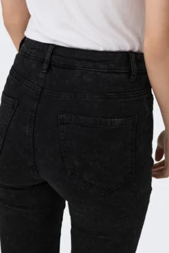 Jeans Skinny Tiro Alto