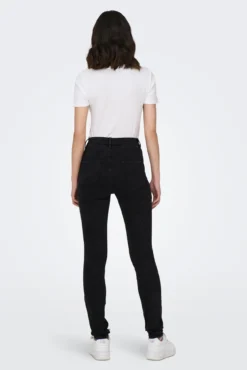 Jeans Skinny Tiro Alto