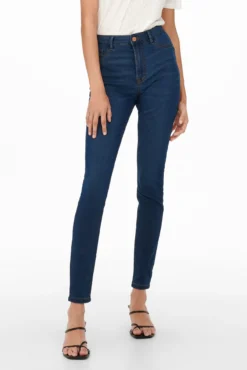 Jeans Skinny Tiro Alto