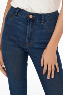 Jeans Skinny Tiro Alto