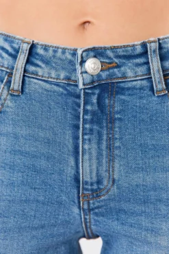 Jeans Skinny Tiro Alto