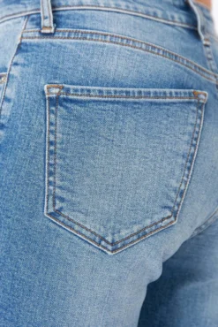 Jeans Skinny Tiro Alto