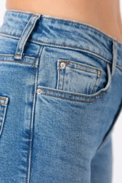 Jeans Skinny Tiro Alto