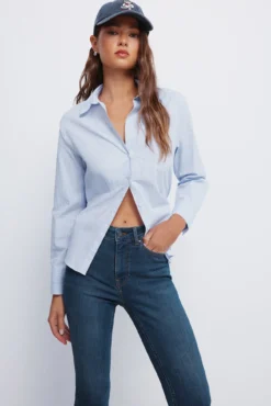 Jeans slim cropped