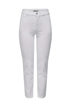 Jeans Slim Tiro Alto