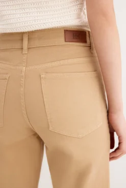 Jeans straight capri basic