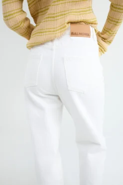 Jeans straight cropped
