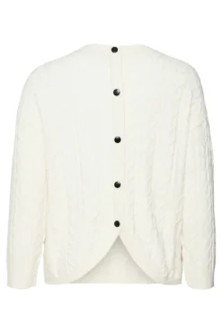 Jersey botones traseros talla grande