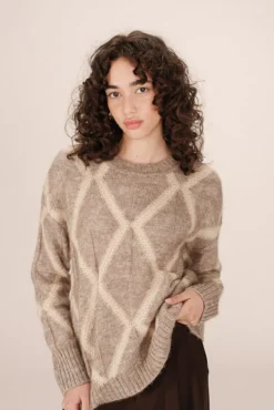 Jersey básico con cuello redondo