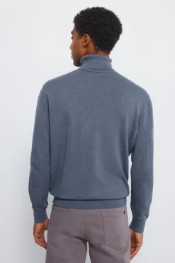 Jersey básico cuello alto