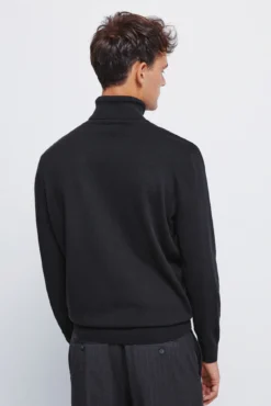 Jersey básico cuello alto