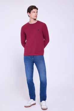 Jersey Básico Cuello Redondo