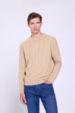 Jersey Básico Rib Cuello Redondo