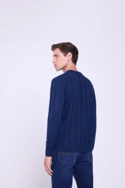 Jersey Básico Rib Cuello Redondo