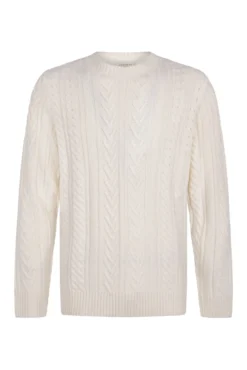 Jersey cables cuello redondo
