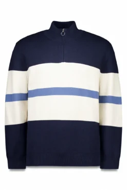 Jersey cremallera bloque color