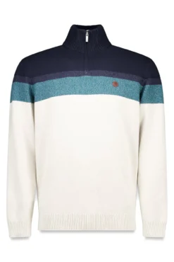 Jersey cremallera bloque color