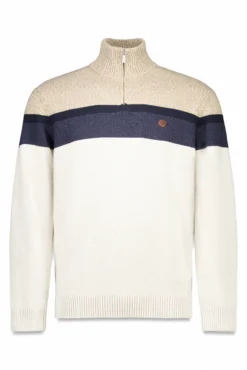 Jersey cremallera bloque color