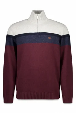 Jersey cremallera bloque color