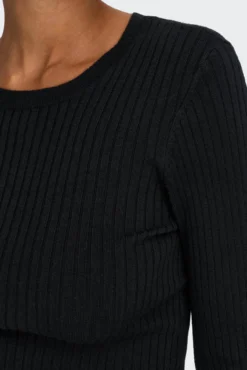 Jersey crop canalé