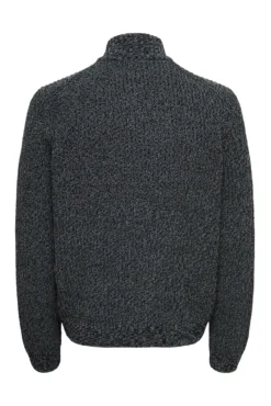 Jersey cuello alto cremallera