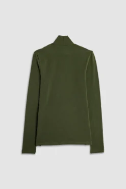 Jersey cuello alto manga larga