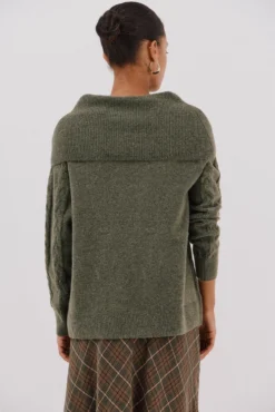 Jersey cuello amplio