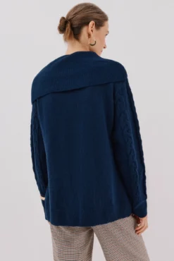 Jersey cuello amplio