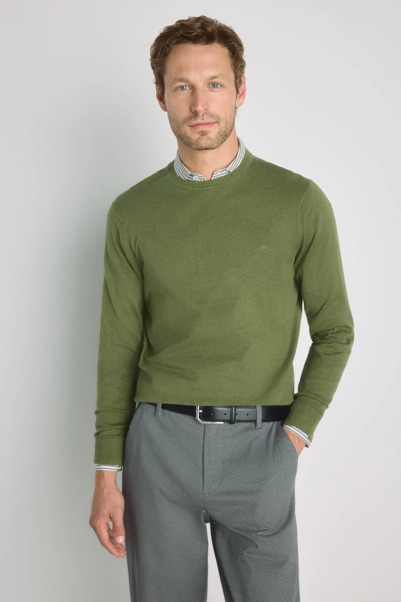 Jersey cuello caja