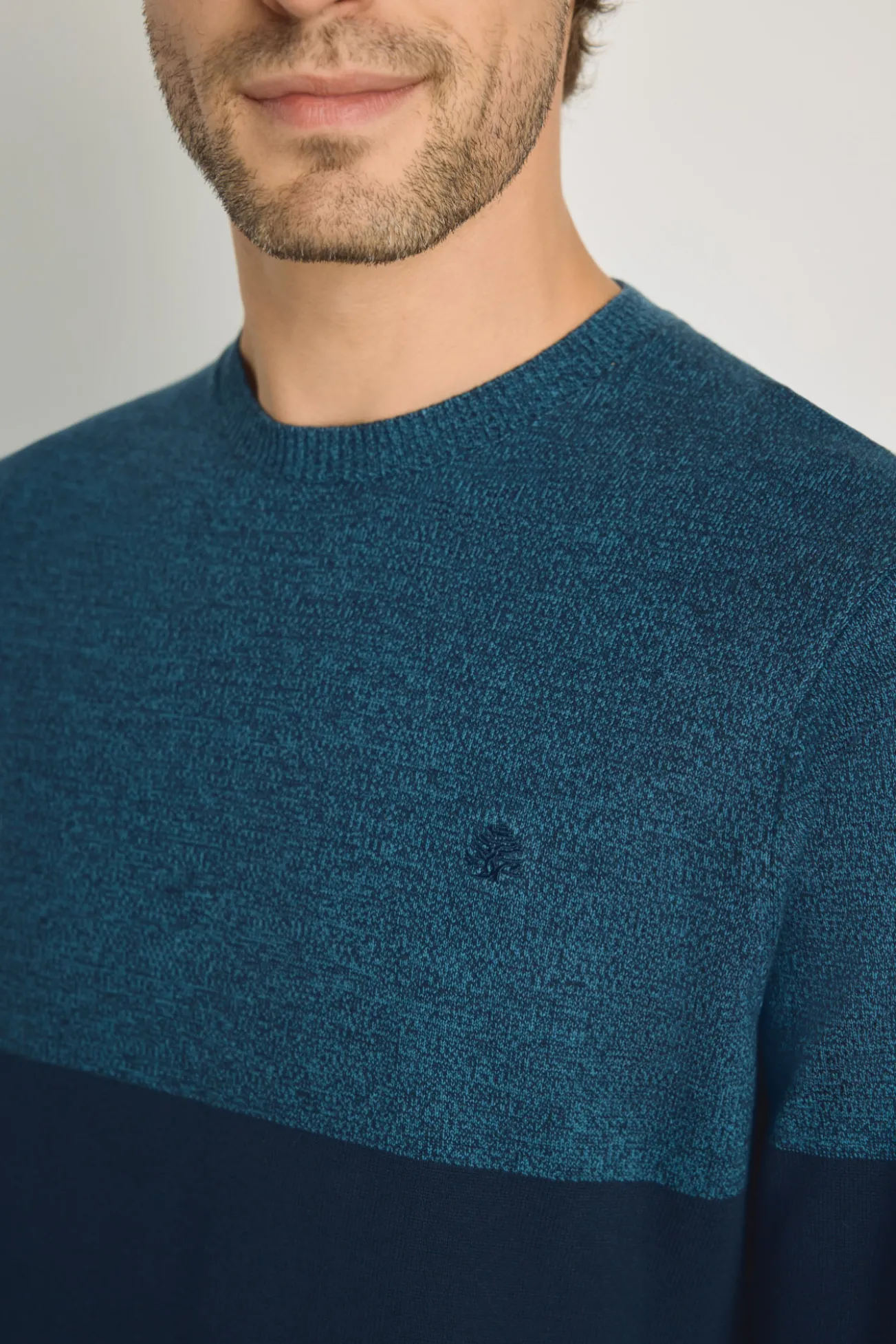 Jersey cuello caja
