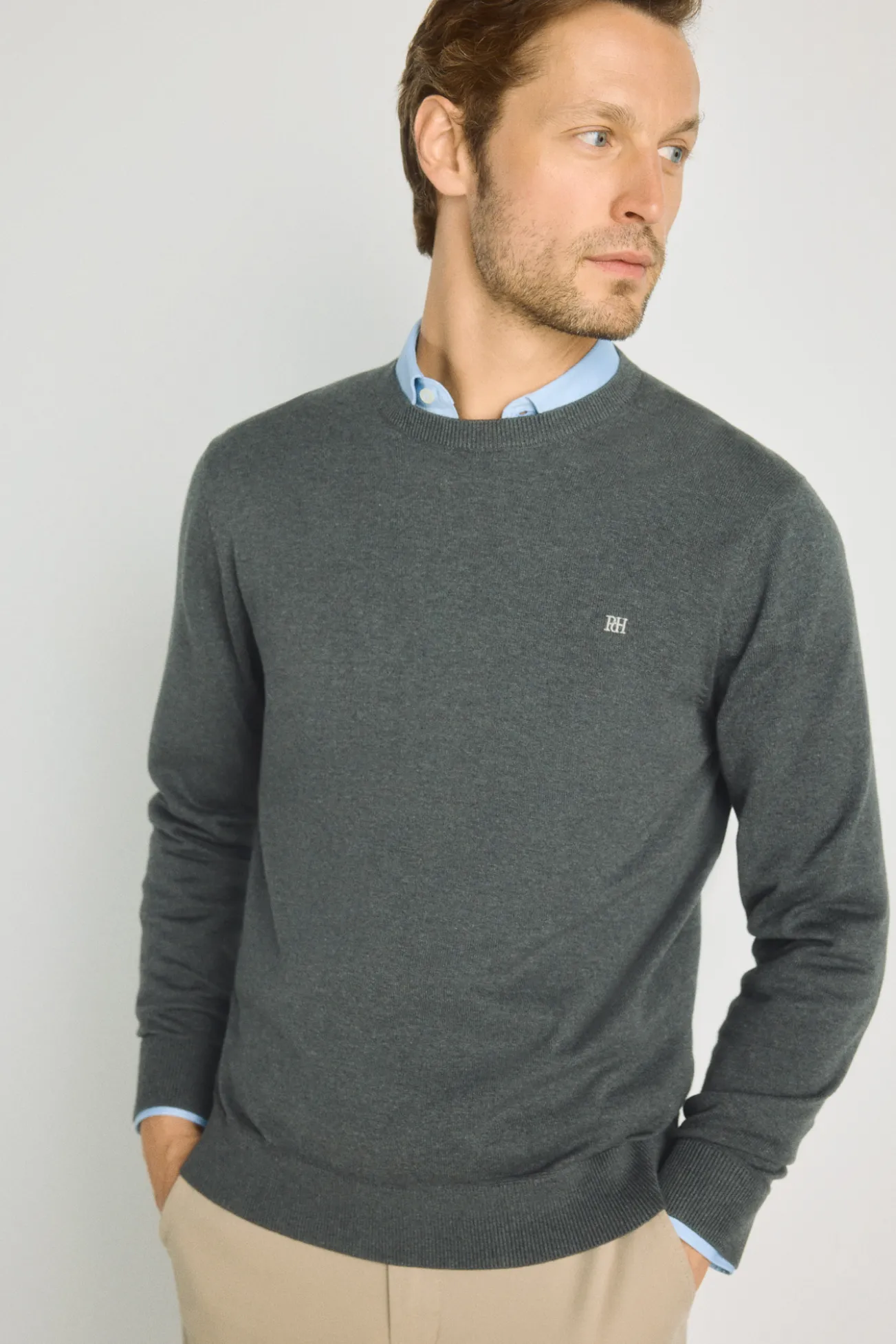 Jersey cuello caja