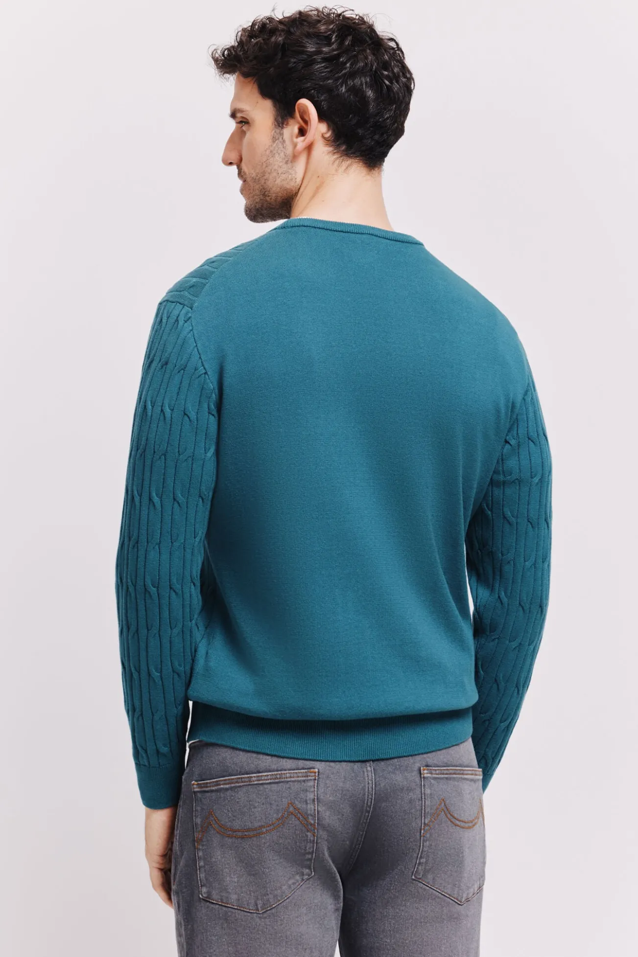 Jersey cuello caja