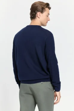 Jersey cuello caja Aranes
